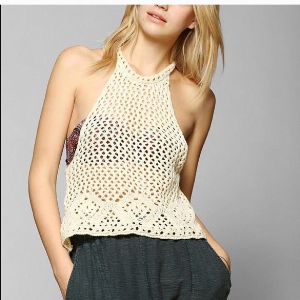Crochet beach top! M 🎯🚨SOLD🚨🚨🎯no longer available!